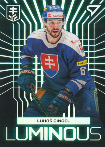 Cingel Lukáš 2024 Hokejové Slovensko Luminous #LS-13
