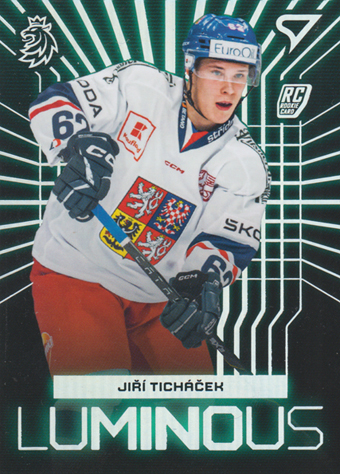 Ticháček Jiří 2024 Hokejové Česko Luminous #LS-13