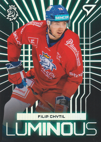 Chytil Filip 2024 Hokejové Česko Luminous #LS-18