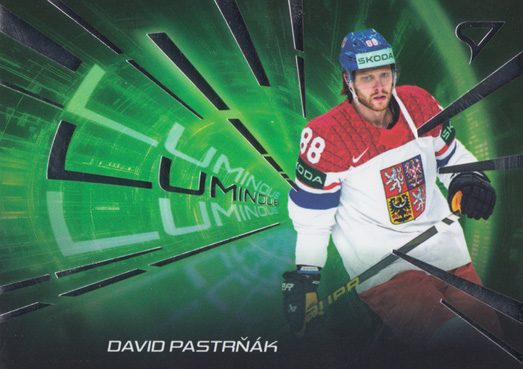 Pastrňák David 2025 Hokejové Česko Luminous #LS-21