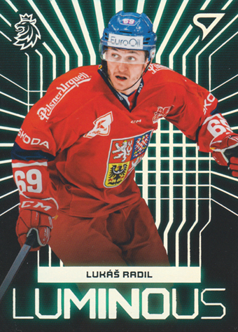 Radil Lukáš 2024 Hokejové Česko Luminous #LS-23