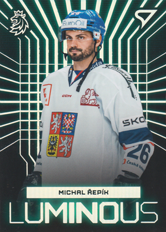 Řepík Michal 2024 Hokejové Česko Luminous #LS-24