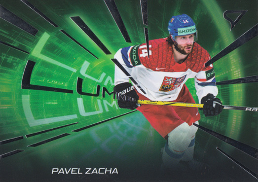 Zacha Pavel 2025 Hokejové Česko Luminous #LS-26