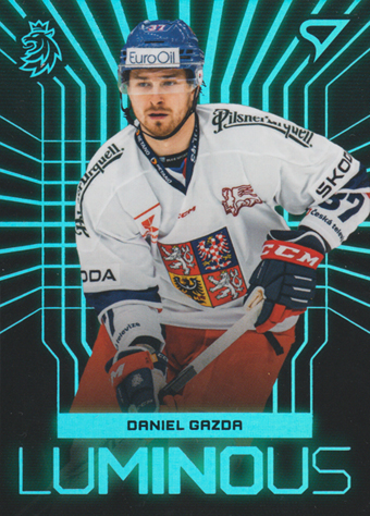 Gazda Daniel 2024 Hokejové Česko Luminous Blue #LS-05