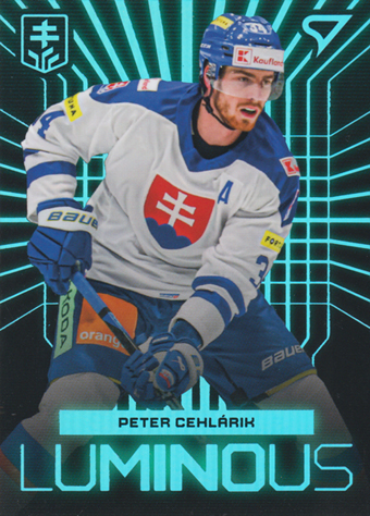 Cehlárik Peter 2024 Hokejové Slovensko Luminous Blue #LS-12