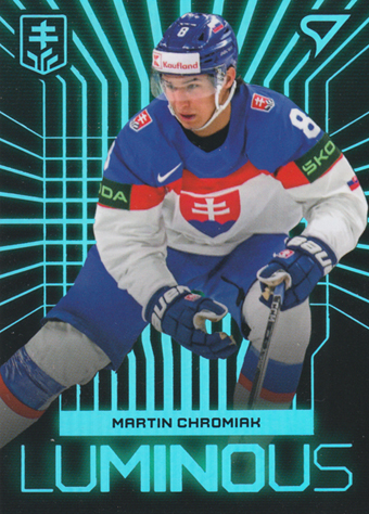 Chromiak Martin 2024 Hokejové Slovensko Luminous Blue #LS-17