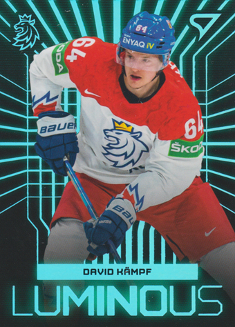 Kämpf David 2024 Hokejové Česko Luminous Blue #LS-19