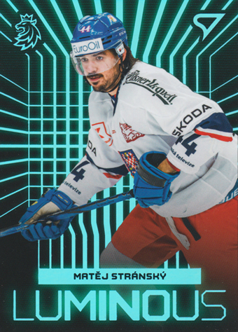 Stránský Matěj 2024 Hokejové Česko Luminous Blue #LS-25
