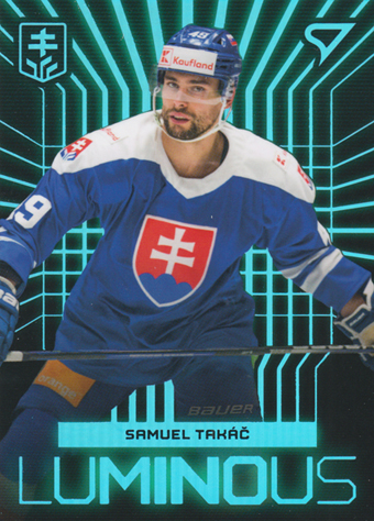 Takáč Samuel 2024 Hokejové Slovensko Luminous Blue #LS-25