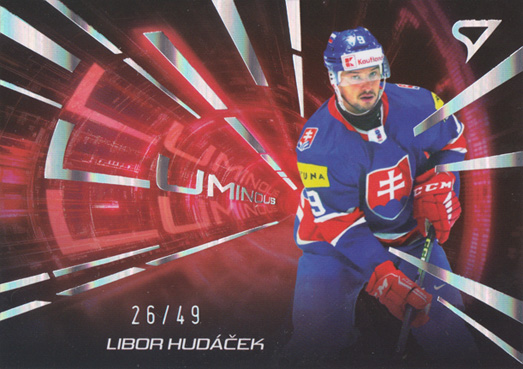 Hudáček Libor 2025 Hokejové Slovensko Luminous Red #LS-10