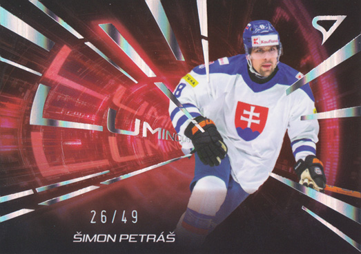 Petráš Šimon 2025 Hokejové Slovensko Luminous Red #LS-13