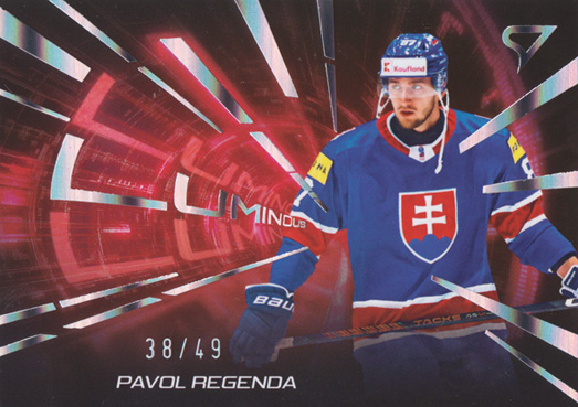 Regenda Pavol 2025 Hokejové Slovensko Luminous Red #LS-15