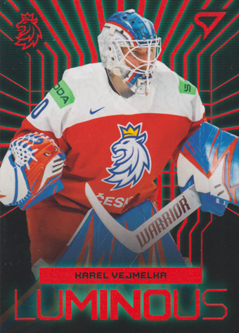 Vejmelka Karel 2024 Hokejové Česko Luminous Red #LS-03