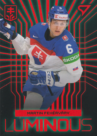 Fehérváry Martin 2024 Hokejové Slovensko Luminous Red #LS-04