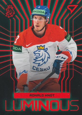 Knot Ronald 2024 Hokejové Česko Luminous Red #LS-09