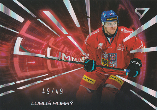 Horký Luboš 2025 Hokejové Česko Luminous Red #LS-12