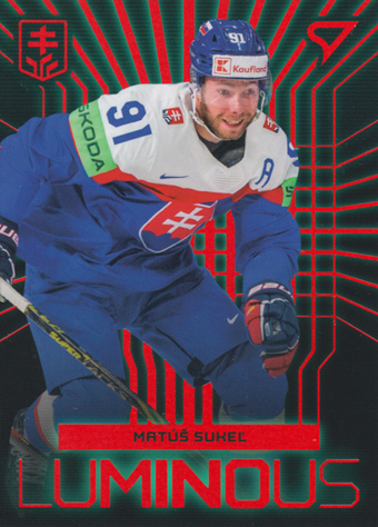 Sukeľ Matúš 2024 Hokejové Slovensko Luminous Red #LS-24