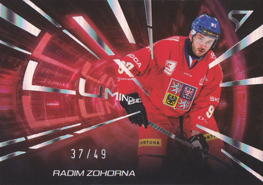 Zohorna Radim 2025 Hokejové Česko Luminous Red #LS-27