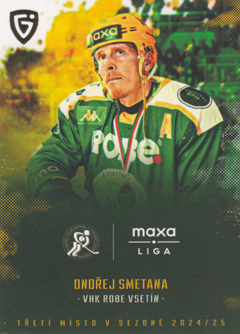 Smetana Ondřej 24-25 GOAL Cards Maxa liga Medailists #MED-03