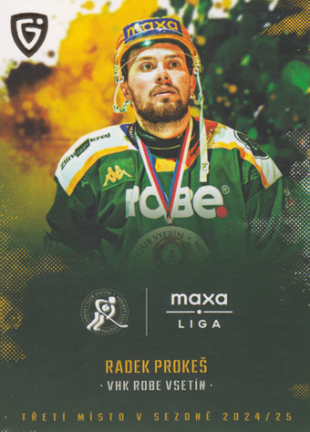 Prokeš Radek 24-25 GOAL Cards Maxa liga Medailists #MED-04