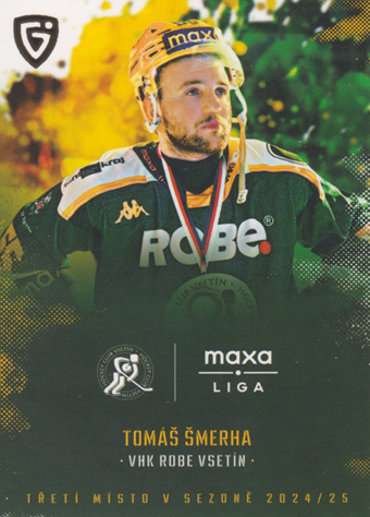 Šmerha Tomáš 24-25 GOAL Cards Maxa liga Medailists #MED-05