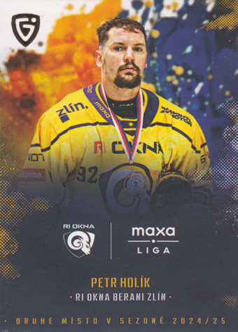 Holík Petr 24-25 GOAL Cards Maxa liga Medailists #MED-07