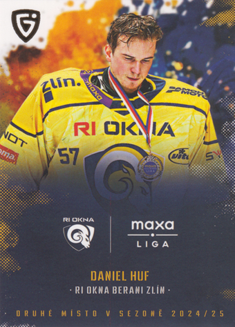 Huf Daniel 24-25 GOAL Cards Maxa liga Medailists #MED-09