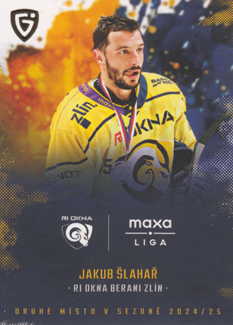 Šlahař Jakub 24-25 GOAL Cards Maxa liga Medailists #MED-10