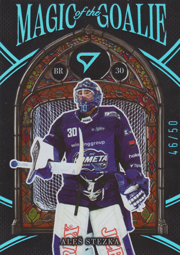 Stezka Aleš 25-26 Tipsport Extraliga Magic of the Goalie Blue #MG-01