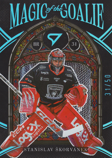 Škorvánek Stanislav 25-26 Tipsport Extraliga Magic of the Goalie Blue #MG-05