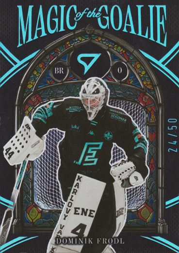 Frodl Dominik 25-26 Tipsport Extraliga Magic of the Goalie Blue #MG-06
