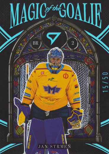 Strmeň Jan 25-26 Tipsport Extraliga Magic of the Goalie Blue #MG-08