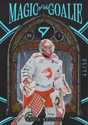 Mazanec Marek 25-26 Tipsport Extraliga Magic of the Goalie Blue #MG-11
