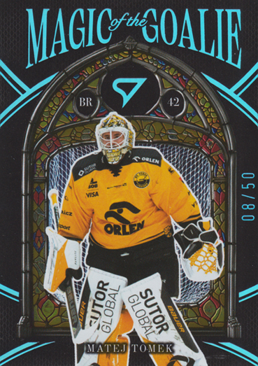 Tomek Matej 25-26 Tipsport Extraliga Magic of the Goalie Blue #MG-12