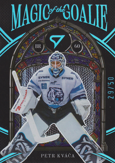 Kváča Petr 25-26 Tipsport Extraliga Magic of the Goalie Blue #MG-14