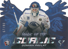 Pavlát Dominik 23-24 Tipsport Extraliga Magic of the Goalie Die Cut Limited #MG-16