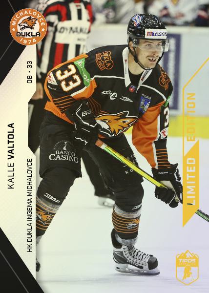 Valtola Kalle 21-22 Tipos Extraliga Gold #43