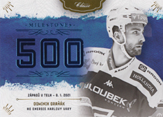 Graňák Dominik 20-21 OFS Classic Milestones Blue #MS-DGR