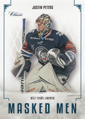 Peters Justin 19-20 OFS Classic Masked Men #MM-JPE