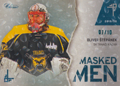 Štěpánek Oliver 19-20 OFS Chance liga Masked Men Aquadrop #MM-OŠT