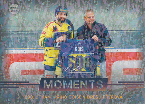 Goiš Jiří 23-24 GOAL Cards Chance liga Moments Rainbow #MOM-06