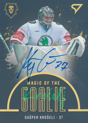 Krošelj Gašper 22-23 Tipsport Extraliga Magic of the Goalie Auto #MGS-GK