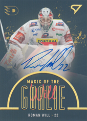 Will Roman 22-23 Tipsport Extraliga Magic of the Goalie Auto #MGS-RW