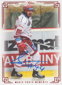 Stránský Matěj 2021 OFS The Final Series Magic Photo Moments Signature #MPM-003