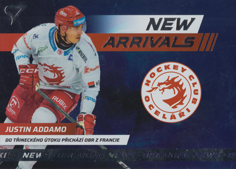 Addamo Justin 24-25 Tipsport Extraliga New Arrivals #NA-01