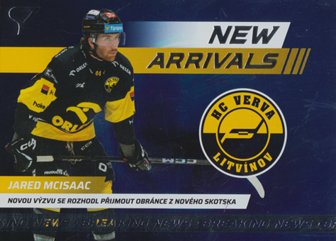 McIsaac Jared 24-25 Tipsport Extraliga New Arrivals #NA-08