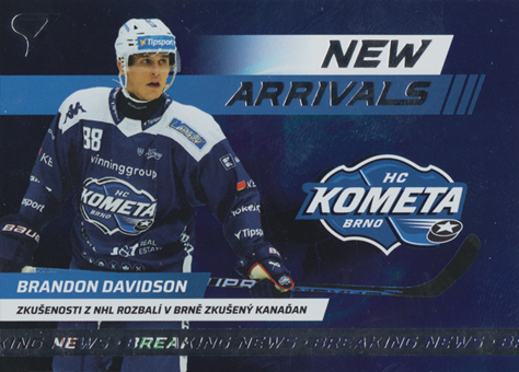 Davidson Brandon 24-25 Tipsport Extraliga New Arrivals #NA-11