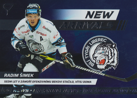 Šimek Radim 24-25 Tipsport Extraliga New Arrivals #NA-17