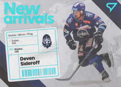 Sideroff Deven 23-24 Tipsport Extraliga New Arrivals #NA-18
