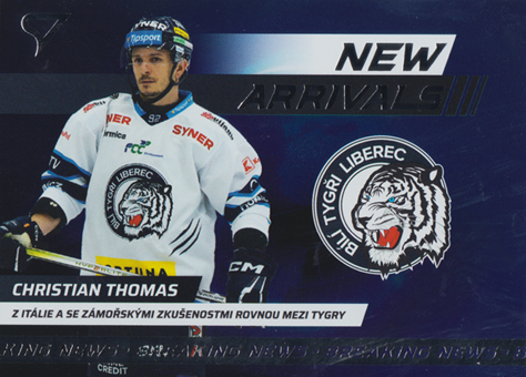 Thomas Christian 24-25 Tipsport Extraliga New Arrivals #NA-18